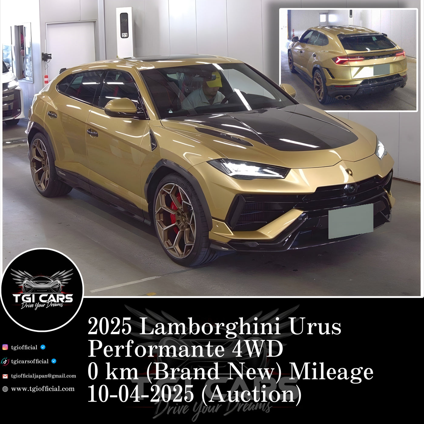 2025 Lamborghini Urus Performante 4WD